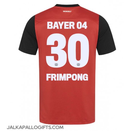 Bayer Leverkusen Jeremie Frimpong #30 Kotipaita 2024-25 Lyhythihainen